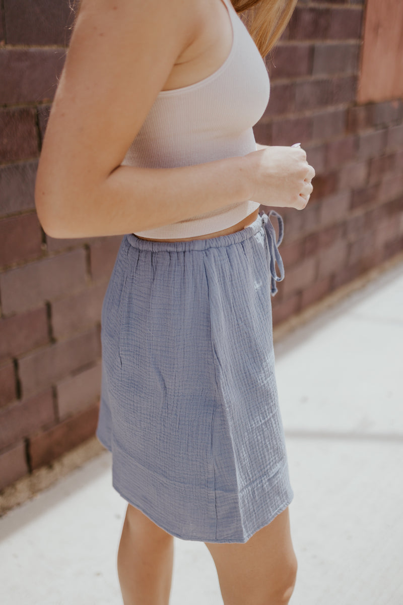 Tori Blue Skirt