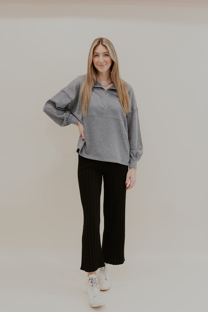 Kennedy Charcoal Pullover