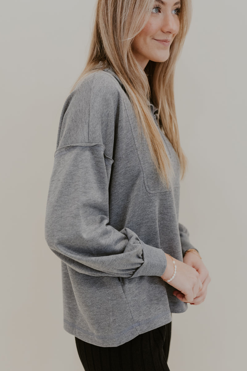 Kennedy Charcoal Pullover